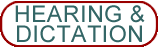 Hearing and Dictation Cassettes