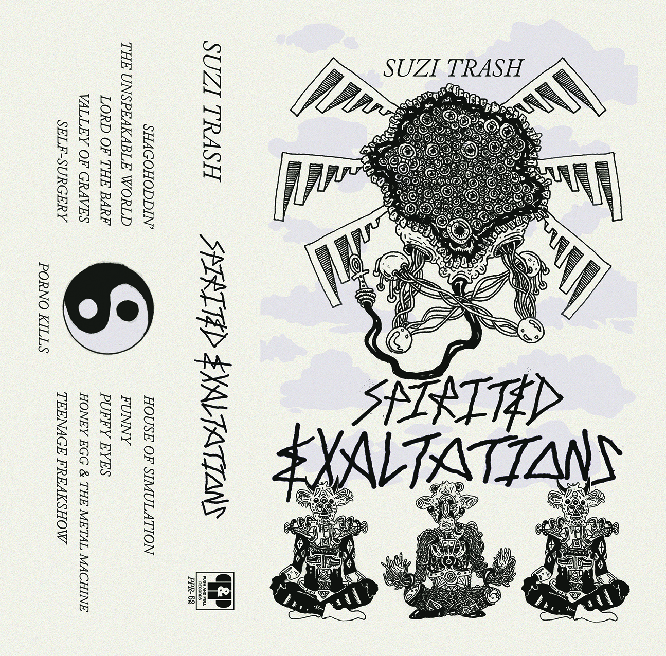 JCard art for Suzi Trash "Spirited Exaltations"