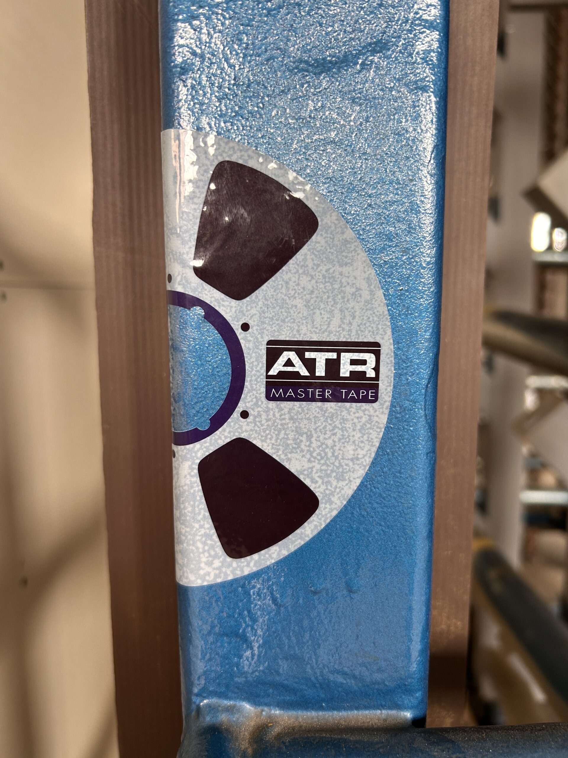 blue ATR Master Tape sticker with logo